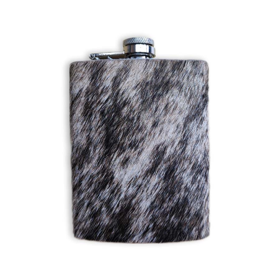 Flask 8 oz, Cowhide