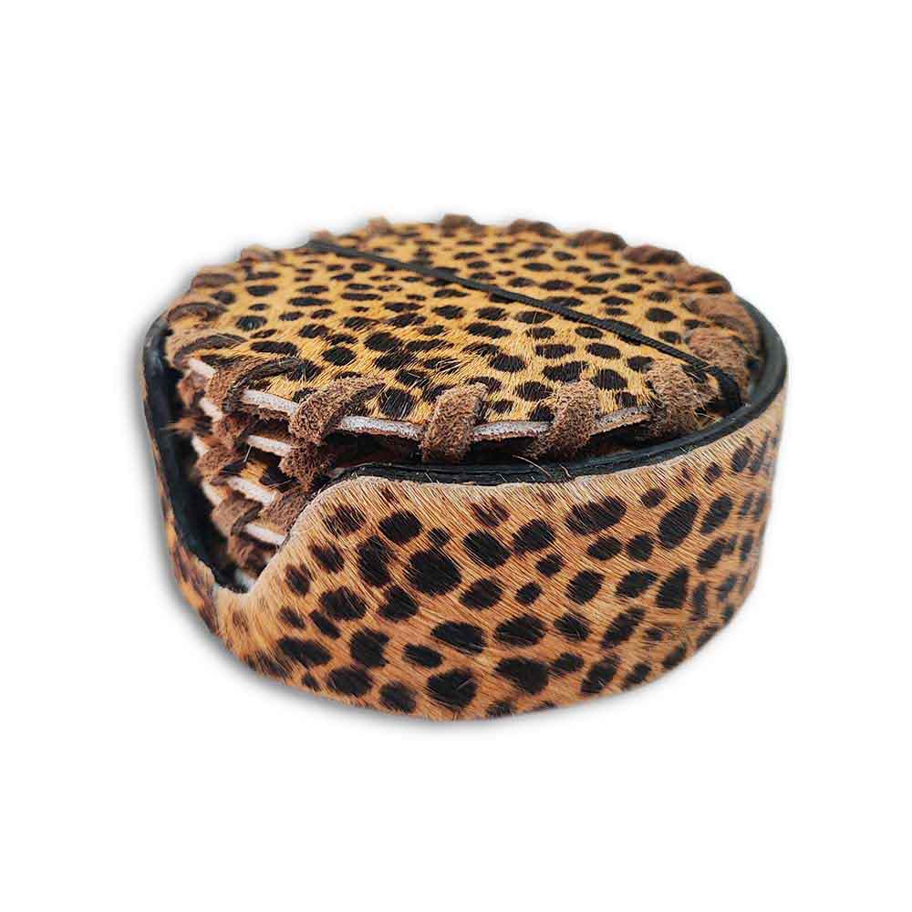 Holder Cheetah - for 6 pcs Coaster Set Holder Cheetah - for 6 pcs Coaster Set