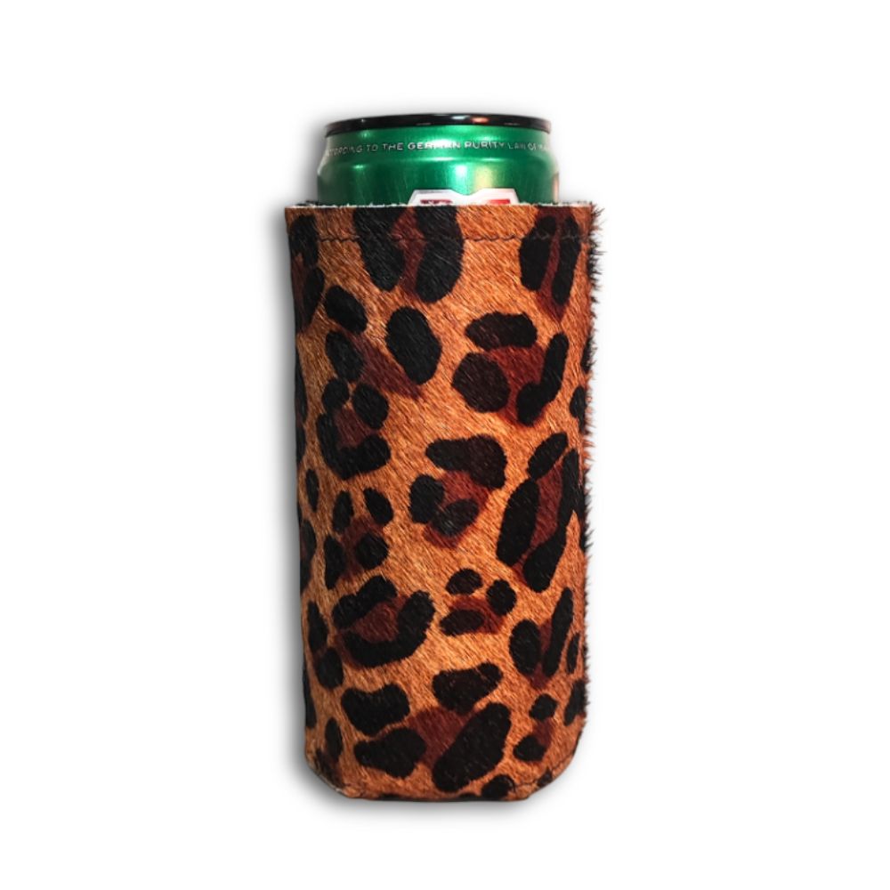 Koozies Skinny Size Leopard