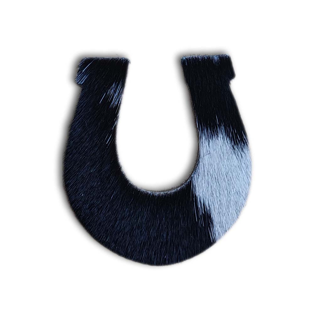 Cowhide Magnet Horse Shoe