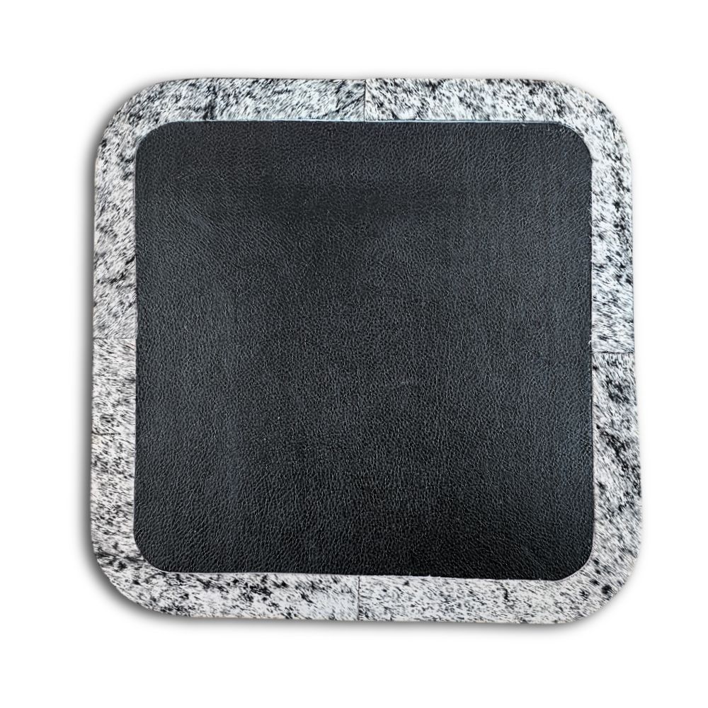 Mouse Pad, Cowhide Natural Colors