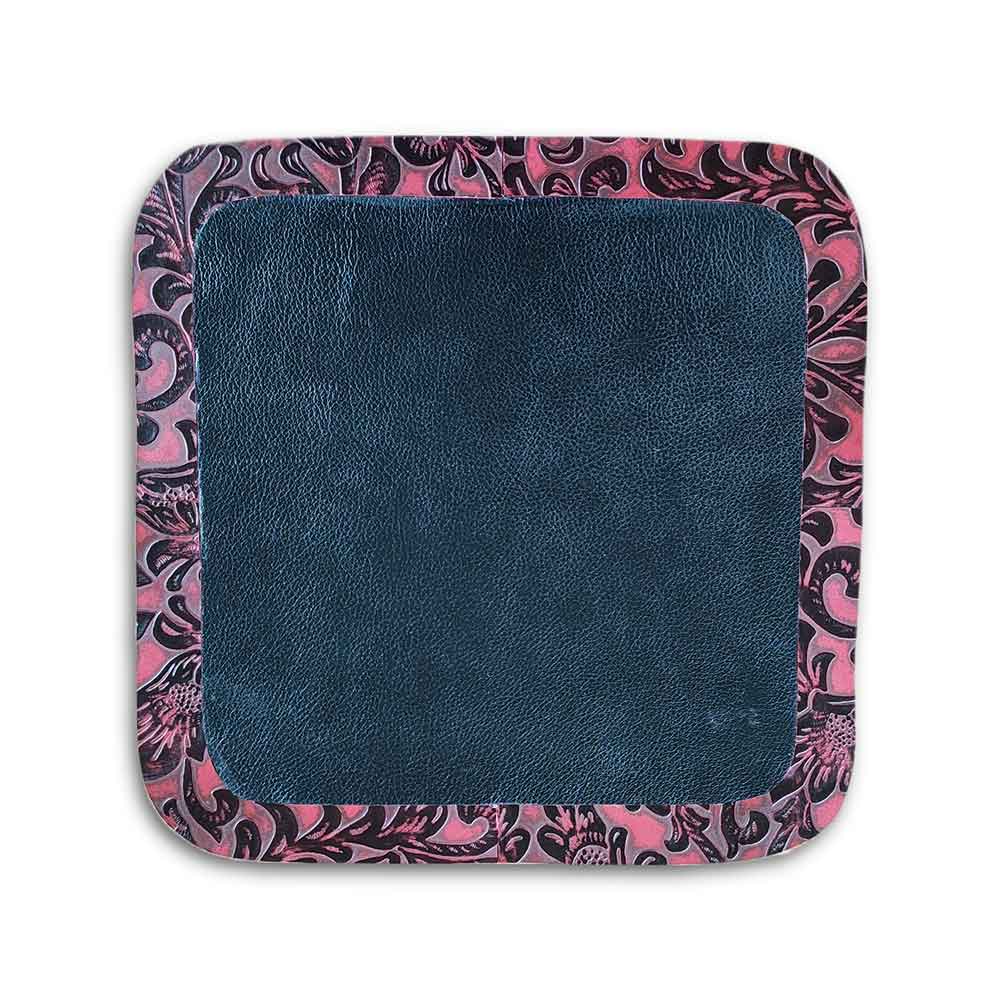 Mouse Pad, Floral Red