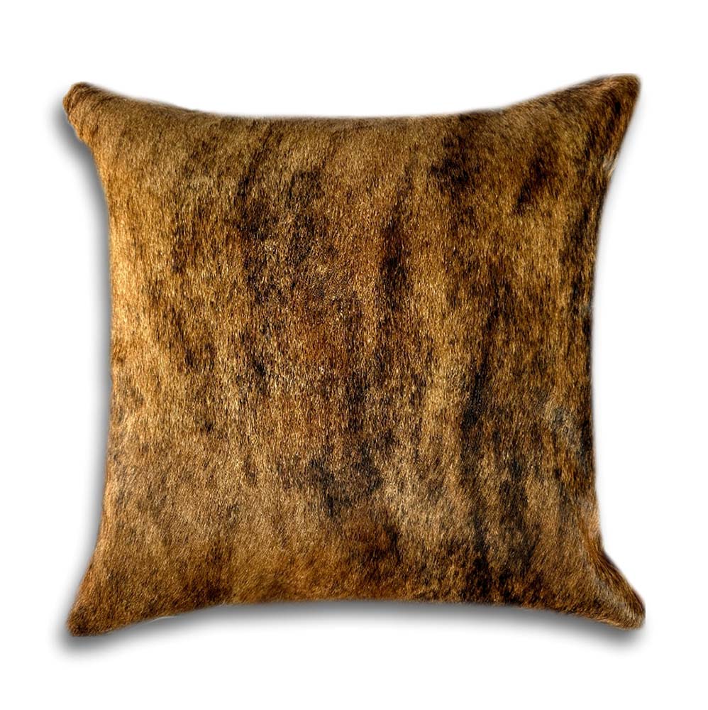 Pillow Case Brindle, Suede Fabric Backing, Size 12' X 20' Pillow Case Brindle, Suede Fabric Backing, Size 12' X 20'